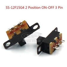 1pcs Mini 2 Position ON-OFF 3 Pin Slide PCB Panel Power Switch SPDT Microswitch