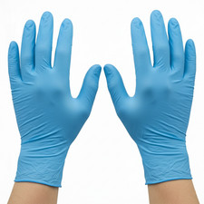 1000Pcs 4 Mil BLUE Nitrile Exam Gloves S/M/L/XL Latex-Free Medical Grade