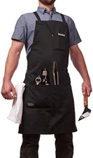 Professional Grade Chef Apron for Kitchen BBQ Grill