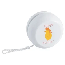 'Easter Chick Wearing Her Best Hat' Retro Style Yo-Yo (YY00039338)