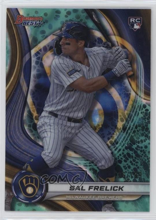 2024 Bowman's Best Aqua Lava Refractor 26/199 Sal Frelick #37 2o0