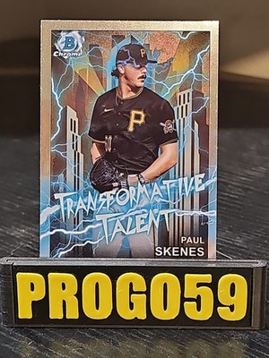 2023 Topps Bowman Chrome Paul Skenes #TT-20 Transformative Talent