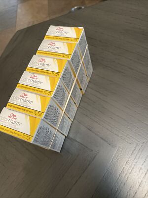 6 SIX BOXES SAME COLOR  Wella Color Charm LIQUID Hair Color 1.4 oz  SELECT COLOR