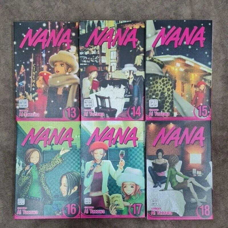 NANA Manga By Ai Yazawa Volume 1-21 Full Set English Version Comic