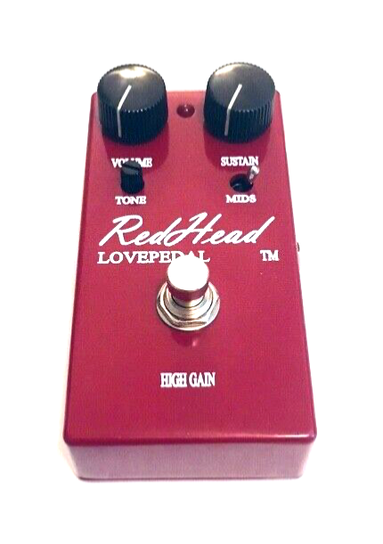 Lovepedal RedHead V2 Overdrive Guitar Effects Pedal | eBay