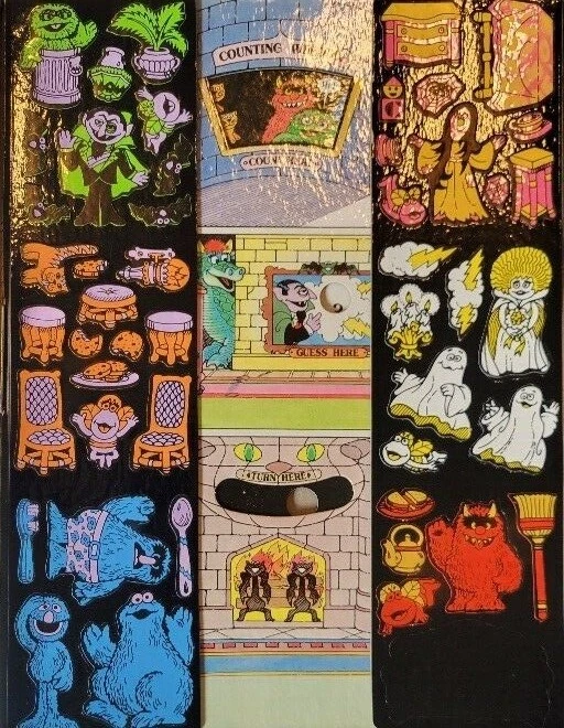Sesame hotsell street colorforms