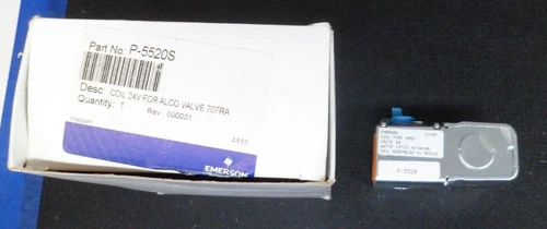 Emerson P-5520S Coil Volts 24 For Alco Valve 707RA