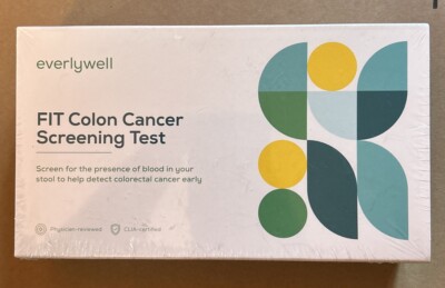 New EverlyWell Colon Cancer Screening Test Exp 8/12/24