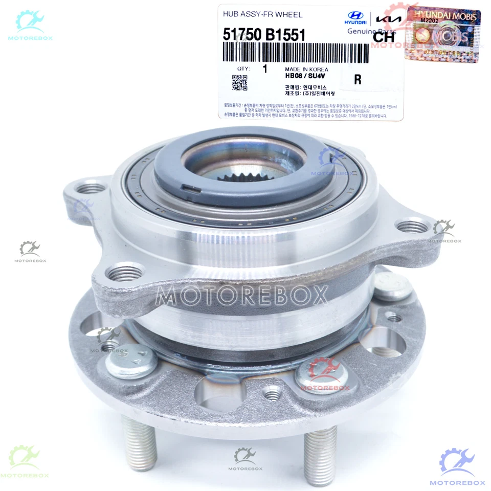 RUEDA DELANTERA ORIGINAL 51750-B1551 BUJE CONJUNTO / para HYUNDAI Genesis, G80 2014-2017 Foto 3 de 4