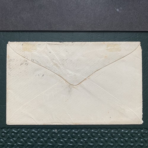 62906 1860's U.S. #65 & U59 UPRATED Cover To STACYVILLE IOWA MRS FITCH B STACY - Picture 3 of 3