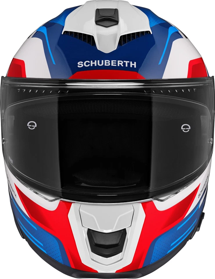 Motorrad Schuberth S3 Storm Blue Integralhelm (blau/weiß/rot) Gr: S (55) - Bild 3 von 4