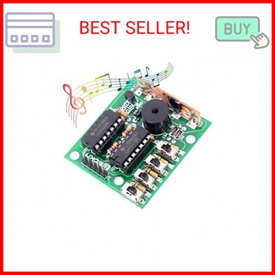 MiOYOOW 1 Pack DIY Electronic 16 Music Sound Box DIY Kit Module Soldering Practi