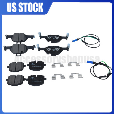 New For BMW 2017-2020 G30 540i 540i xDrive Front & Rear Brake Pads Sensors