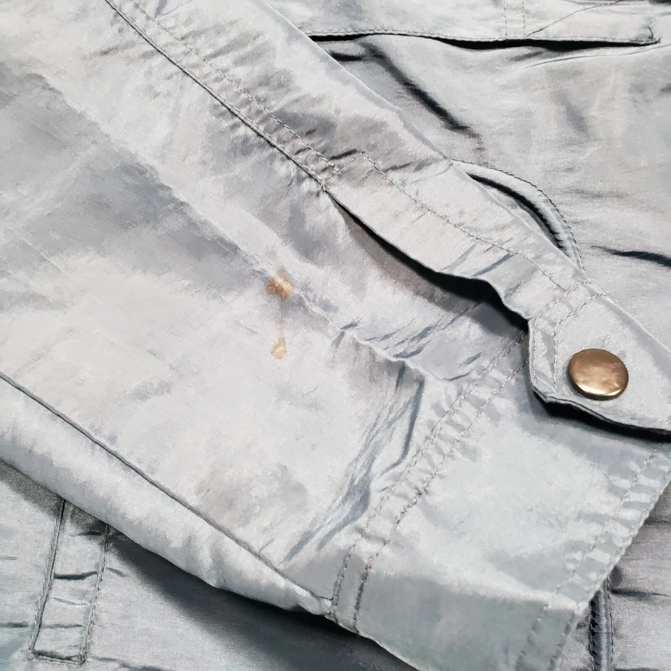 CPT Cockpit USA Jacket Mens XL Blue Zip Up Lightweight Nylon Military - Image 3 of 4