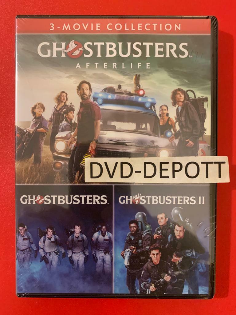 Ghostbusters / Ghostbusters II / Ghostbusters: Afterlife (DVD) 