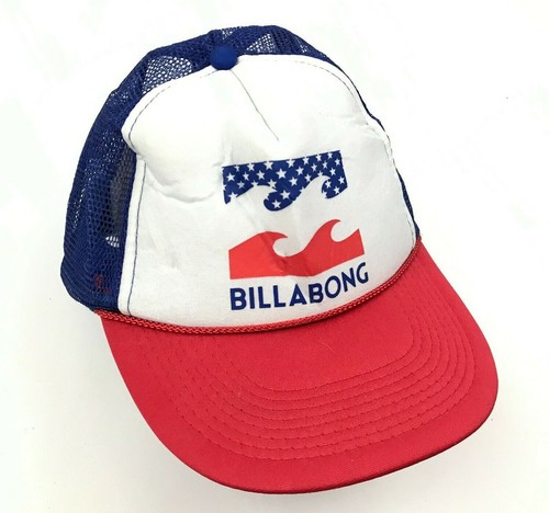 VINTAGE Billabong Trucker Hat Cap 