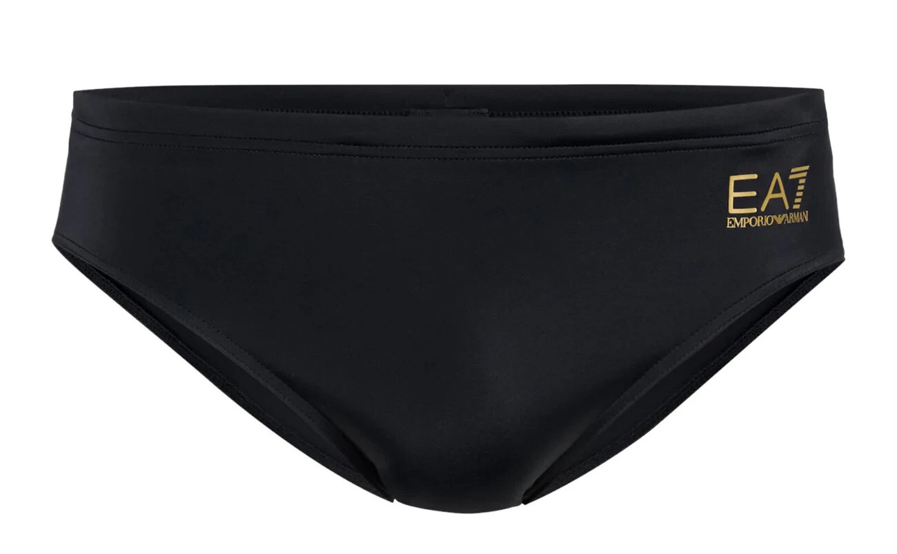 EMPORIO ARMANI EA7 7M000501AF14514 MAN JERSEY SLIP BEACHWEAR COSTUME UOMO BLACK