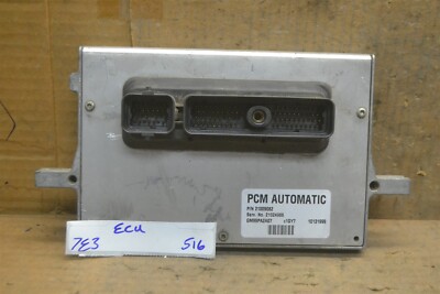 2000-2002 Saturn S Series AT Engine Computer Unit ECU 21024986 Module 516-7E3