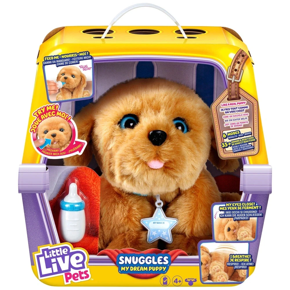 Little Live Pets Snuggles My Dream Puppy Electronic Pet New Kids Xmas Toy 4
