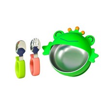 Suction Bowls Set for Baby Feeding  Silicone Suction Baby Bowl and F... Fa