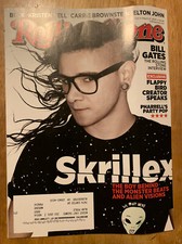 Rolling Stone March 27 2014 Skrillex Bill Gates Pharrell Carrie Magazine Beck