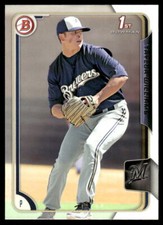 Taylor Williams 2015 Bowman Prospects #BP115 Milwaukee Brewers
