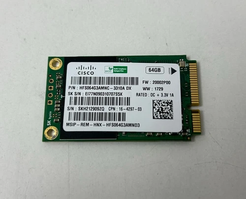 CISCO ASA5506-SSD (64GB). 16-4297-03. 90 DAY WARRANTY. FREE UK SHIPPING