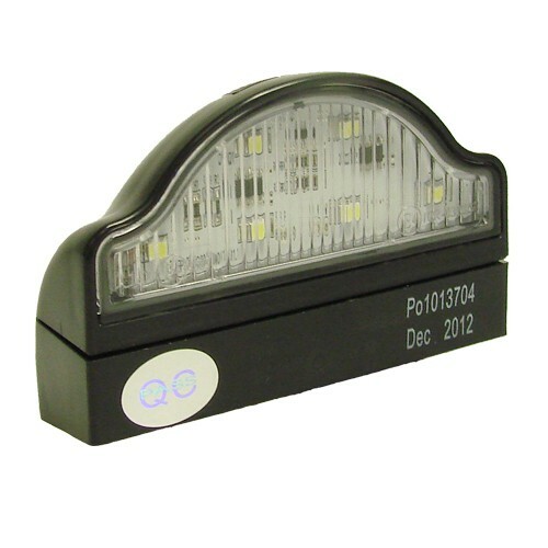 LED Trailer Number Plate Light to suit Ifor Williams Lamp 10-30V Inc Base