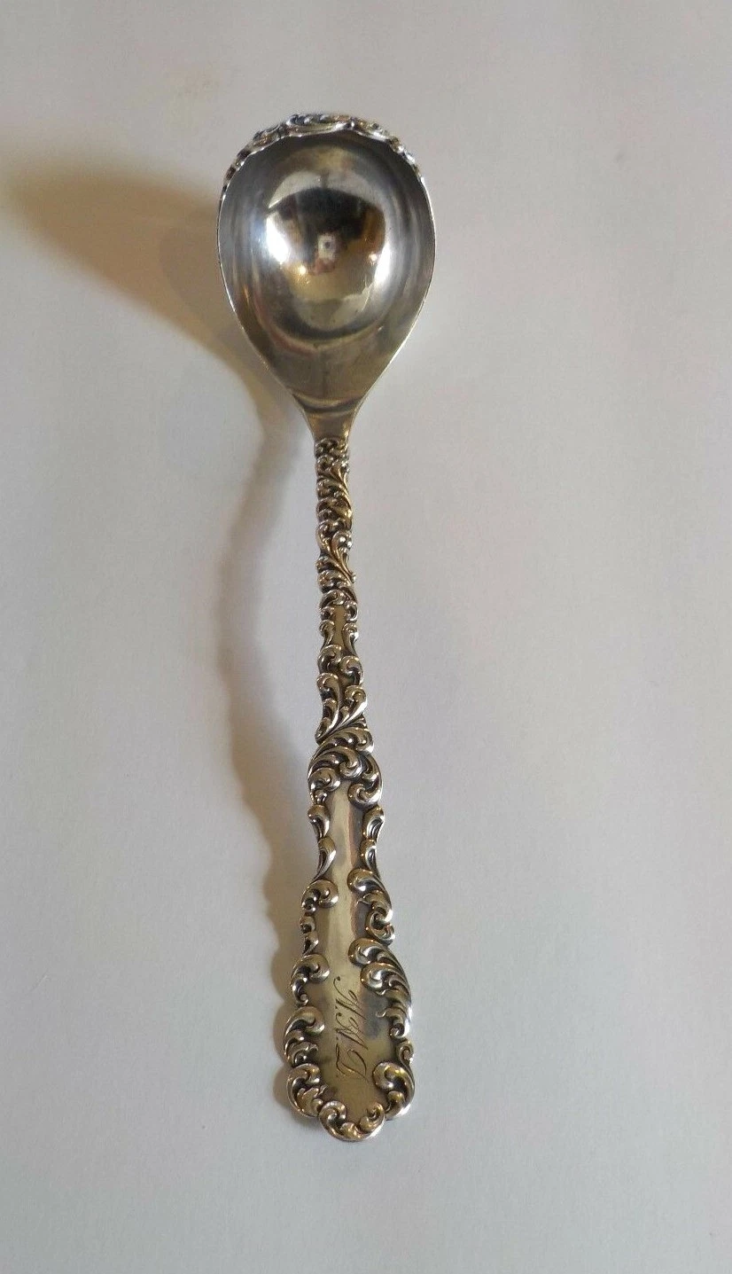 Wallace WAVERLY Sterling Silver Sauce Ladle, 35 grams