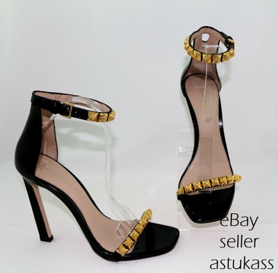 stuart weitzman rose gold sandals