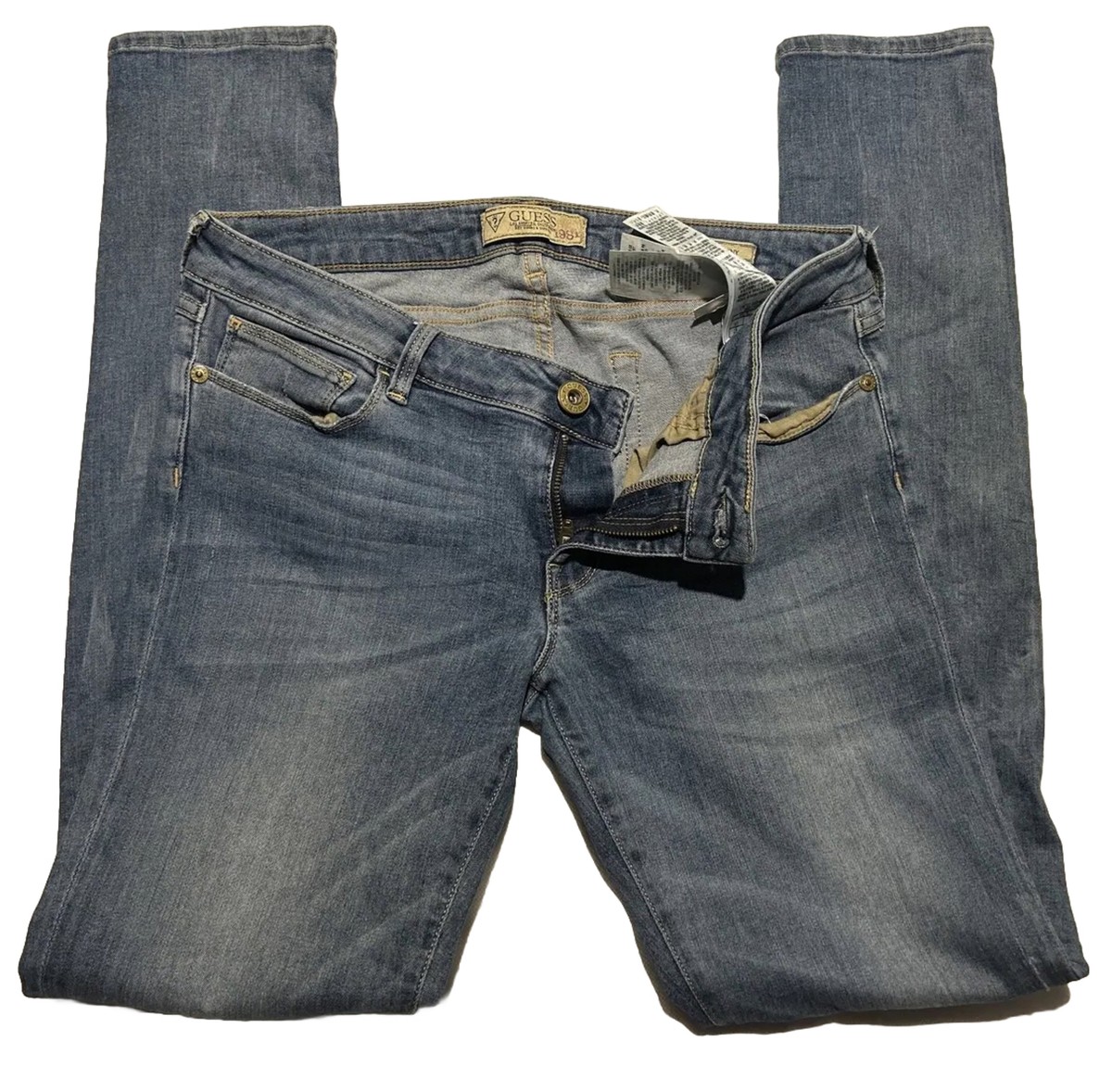 Jean Guess Femme – Taille US 31 FR 40, Modèle Starlet, Skinny Bleu