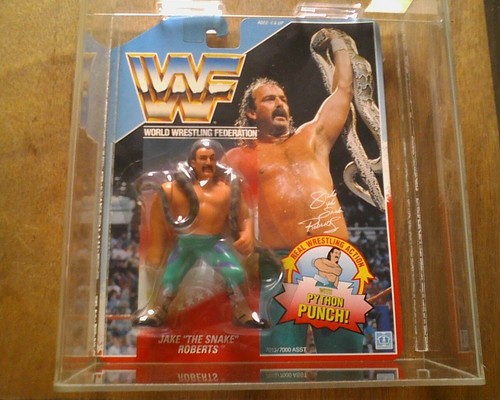 WWF Hasbro Jake The Snake  Roberts 1990 Series 1 M...