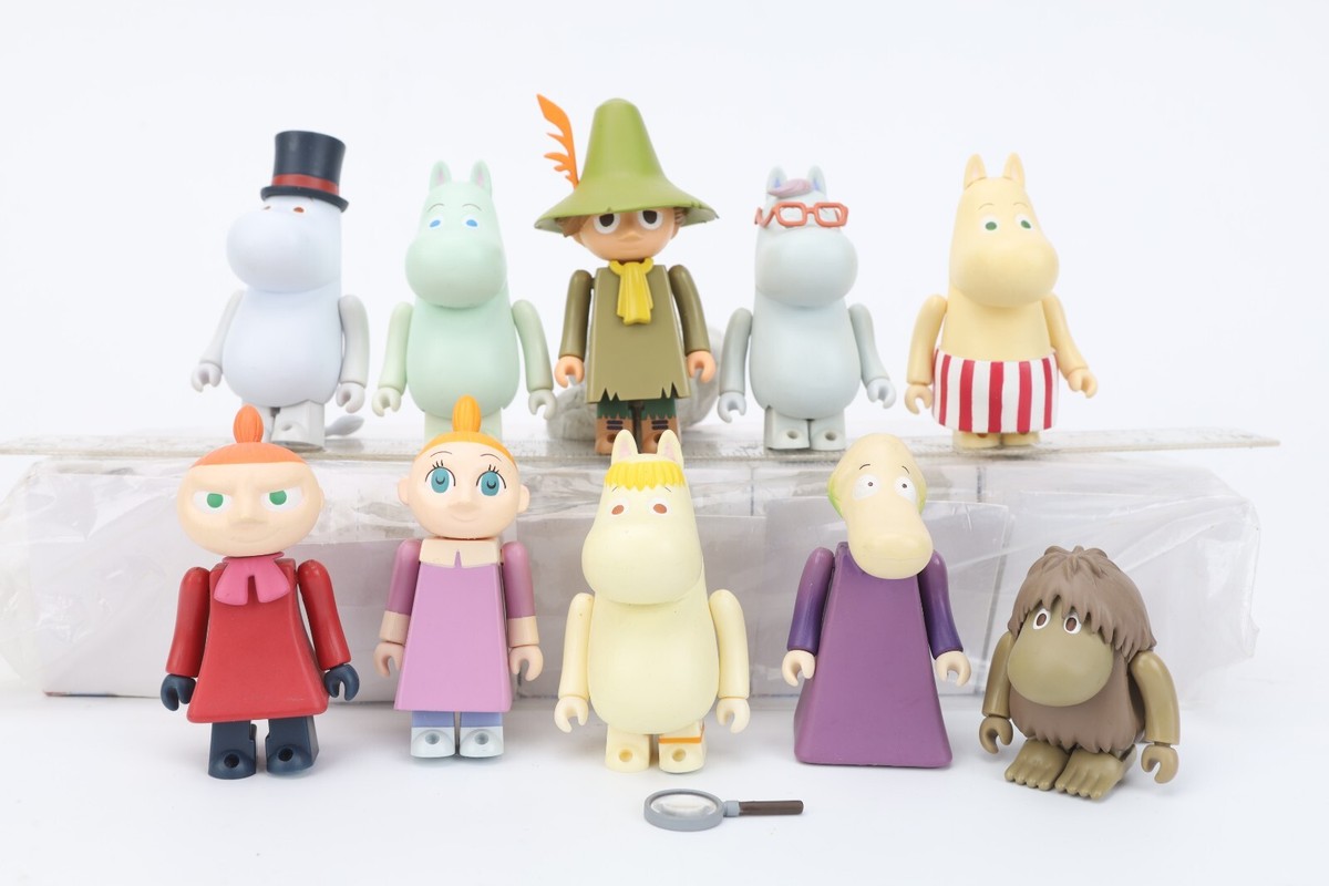 Moomin Kubrick Figure Moominmama Too Tikki Bihuslan Set Lot of 10 