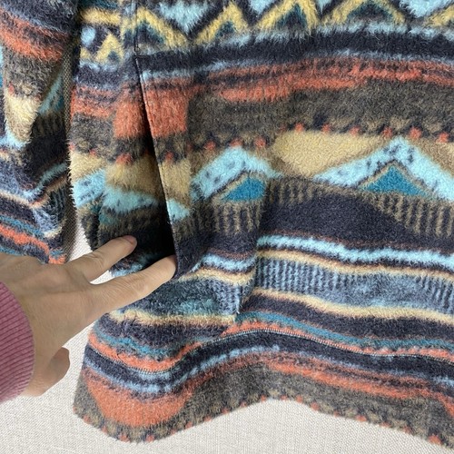 Billabong Fleece Jacket Mens M Aztec 1/2 Zip Surf Pullover Southwestern Baja - Picture 4 of 11