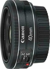 Canon EF 40 mm f/2.8 STM Pancake LensJapan Import-No Warranty 6310B001