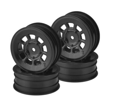 Jconcepts 9 Shot 2.2'' Front Wheel Black B6.3 B6.4 B6.4D YZ2 YZ4 XB2 XB4 JCO3397B