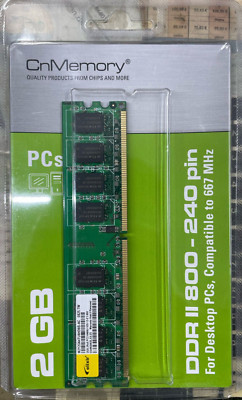 CnMemory (elexir) DDR2 2GB Neu OVP