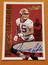2018 Absolute Boss Hoggs Auto Simmie Cobbs Jr. Redskins Rookie WR