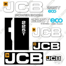 Fits JCB 225T Decal Kit Skid Steer Ver 2 Stickers Heavy Equipment Decals 