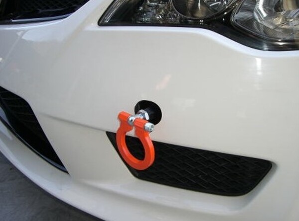 KAWAI WORKS Tow Hook FRONT Foldable Civic FD2 Type R 07/03-10/08