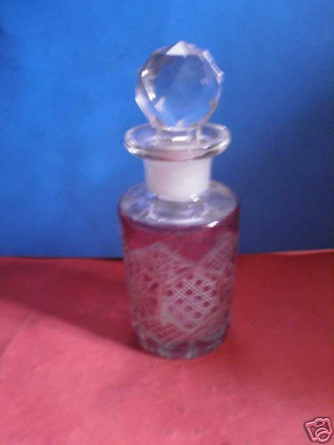 Nécessaire De Toilette Vintage En Cuir épi (fin XIXe, Style Napoléon III) - Original