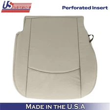 2013-2018 For Dodge Ram 2500 Laramie Genuine Leather Driver Bottom Cover Tan