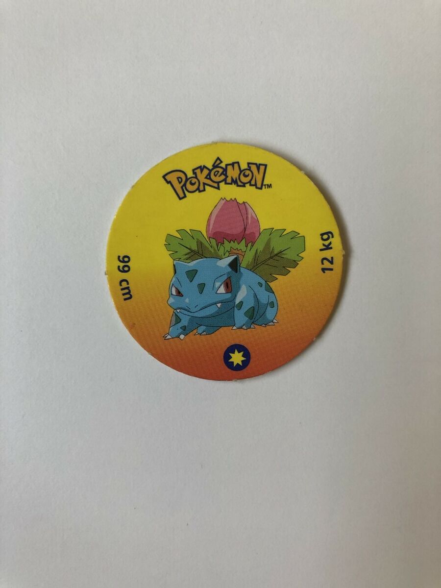 POKEMON 1999 ORIGINAL Pogs VINTAGE - Tomy - Você escolhe - RARO - Tazo -  Selado