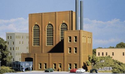 CITY POWERHOUSE ELECTRICITY GENERATOR PLANT  - HO Scale - DPM  KIT - NEW