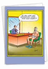 1 Funny Blank All Occasions Greeting Card - Mommy Reference - US-Made