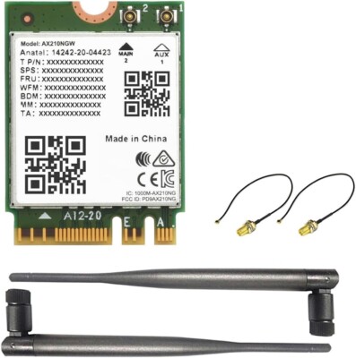Wireless Ax210 Nic 802 11ax Tri Band Wi Fi 6e 2
