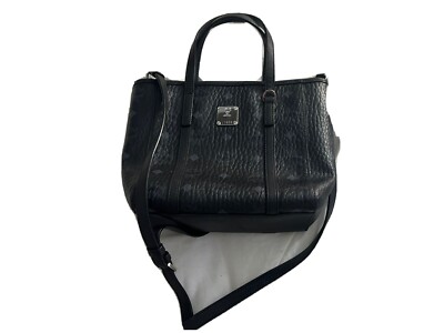 MCM Toni Logo Medium Shopper Tote Bag $695