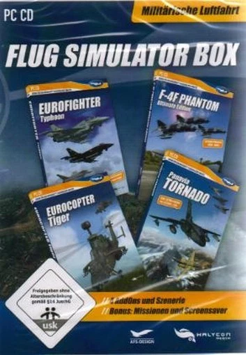 McDonnell F-4F PHANTOM MILITÄR BOX für Microsoft Flight Simulator 2004 NEU - Bild 1 von 1