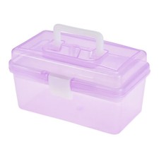 Clear Art Storage Box Oil Painting Supplies Multipurpose Y0F9