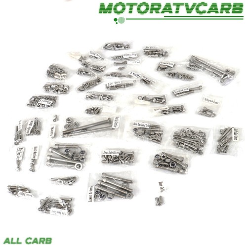 New 667 PIECE STAINLESS STEEL ATV BOLT SCREW KIT SET For YAMAHA YFZ350 BANSHEE - Picture 2 of 9